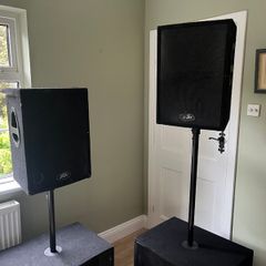 Peavey PA System - Mixing Desk, Amp, Tops and Subs