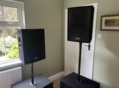 Peavey PA System - Mixing Desk, Amp, Tops and Subs