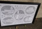 Original Dublin Buildings Pic in Lace