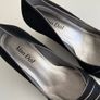 Van Dal Peep Toe Wedge Shoes, Black, Size 6.5 D Image 2