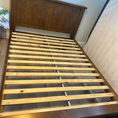 King bed frame