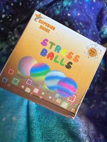 Brand new boxed stress balls x 4