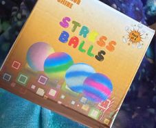 Brand new boxed stress balls x 4