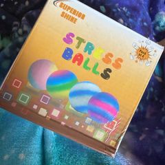 Brand new boxed stress balls x 4