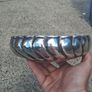 Sterling Silver Wave Bowl (7 Inches 241 grams) Image 2