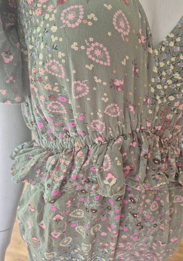 next floral wide leg jumpsuit(size10)