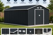 13 x 11ft Garden Metal Storage Shed