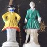 2 vintage hand painted figurine made in japan Image 2