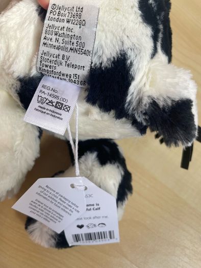 Retired Jellycat Bashful Calf