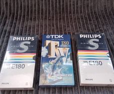 Vhs Cassette  Tapes   X 3