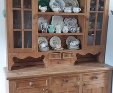 Old Irish pine dresser