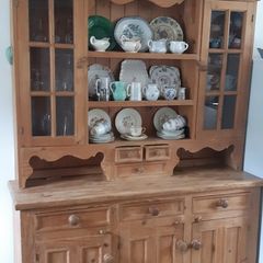 Old Irish pine dresser