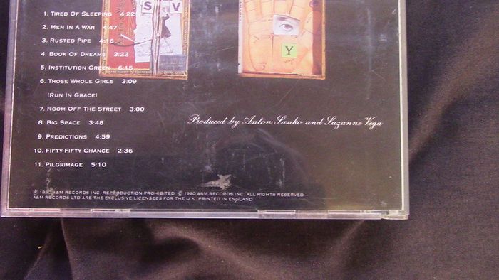 Suzanna Vega - Days of Open Hand CD