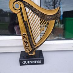 Guinness  harp cast iron sign