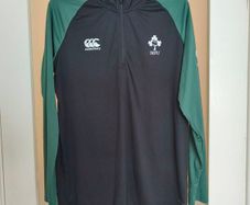 Canterbury IRFU Rugby Ireland 2025/26 Quarter-Zip Training Top