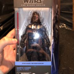 Star Wars black series darth Vader duels end 1 edition