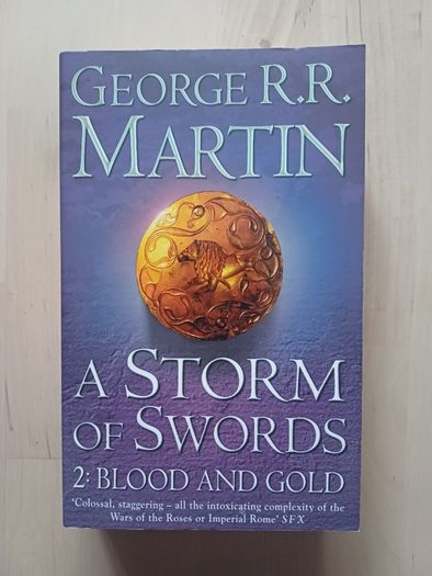 Game of Thrones Vol 3 - A Storm of Swords Book 2 by George R.R. Martin (Fantasy Paperback 2003)