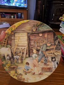 Royal Doulton The Wheelwright Collector Plate Susan Neale 1991