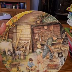 Royal Doulton The Wheelwright Collector Plate Susan Neale 1991