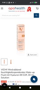 Vichy mineral bend foundation