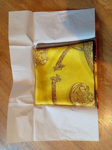 Hermes 90x90 silk scarf