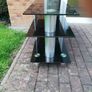 glass tv stand Image 8