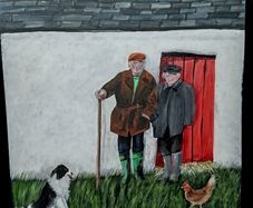 Original Painting   Country Cousins