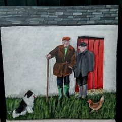 Original Painting   Country Cousins
