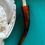 Meerschaum carved Turkish tobacco pipe Image 4