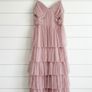 Coast blush tiered midi maxi blush dress chic wedding event fabulous pink Image 3