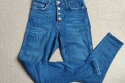 Button fly Jeans, as good as new, size 10