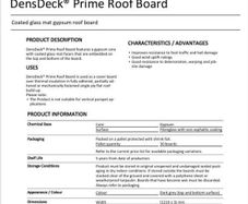 2500 m2 DensdeckFire Proof 12.7 mm  Roof  / Other