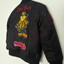 Top Gun Tom Cat Bomber Flight Patch | Blue Jacket Pilot nylon | Boy Youth Size 10 Image 5