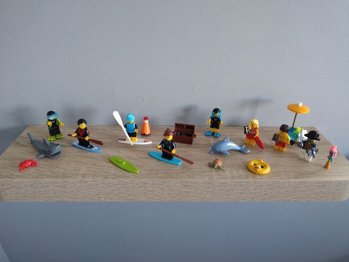 LEGO At The Beach Mini Figure Collection