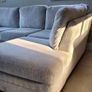 Light Grey Corner Sofa Image 6