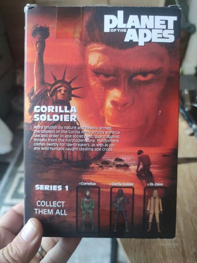 Planet of the Apes Gorilla Soldier Action Figure 2014 NECA Sealed NEW In Box v1
