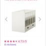 IKEA White Stuva Cot with 2 Drawers 140x70 cm incl. Mattress Image 9