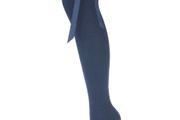 Stockings Navy Blue With A Ribbon