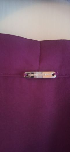 Womens Designer Bow Tie Purple  Blouse.