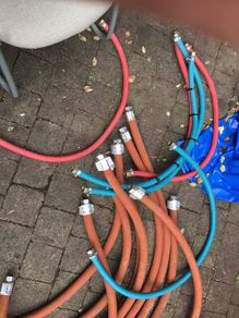 water pipes and fittings