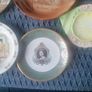 beautiful 5 antique 2 bowls 2 plates one butter plates 8 antique spoons Image 10