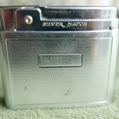Vintage Silver Match Saviem Brand Lighter