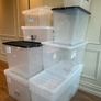 Plastic Storage Boxes Large and Med Image 2