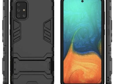 Armour Case For Galaxy S10 S20 Plus Ultra A51 A71 A50 A70 A20e Back Cover Stand