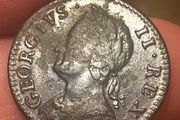 1754 Farthing George II