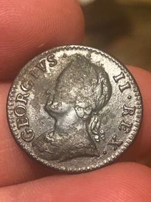 1754 Farthing George II