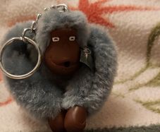 Kipling monkey clip Keyring  (1596)  1