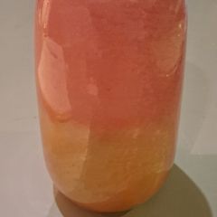 Anthropology Sorren Glass Vase Sculpture