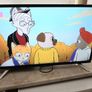 Sharp 32inch hdmi Saorview tv with dvd built in. Image 3