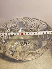 Nice  Crystal Bowl No Stamp.